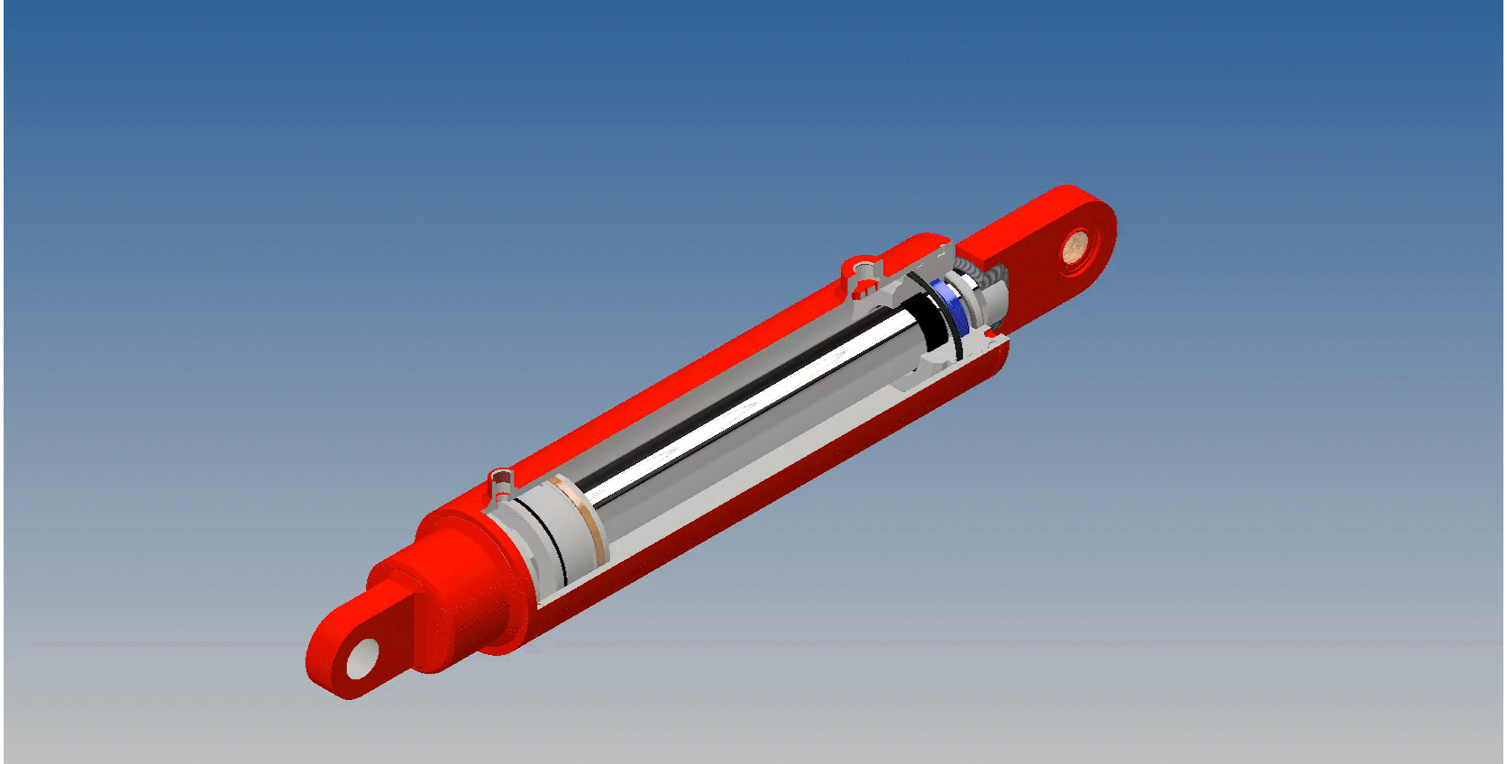 Cushioned Hydraulic Cylinder Cushioned Hydraulic Cylinder