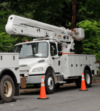 Utility Truck Crane