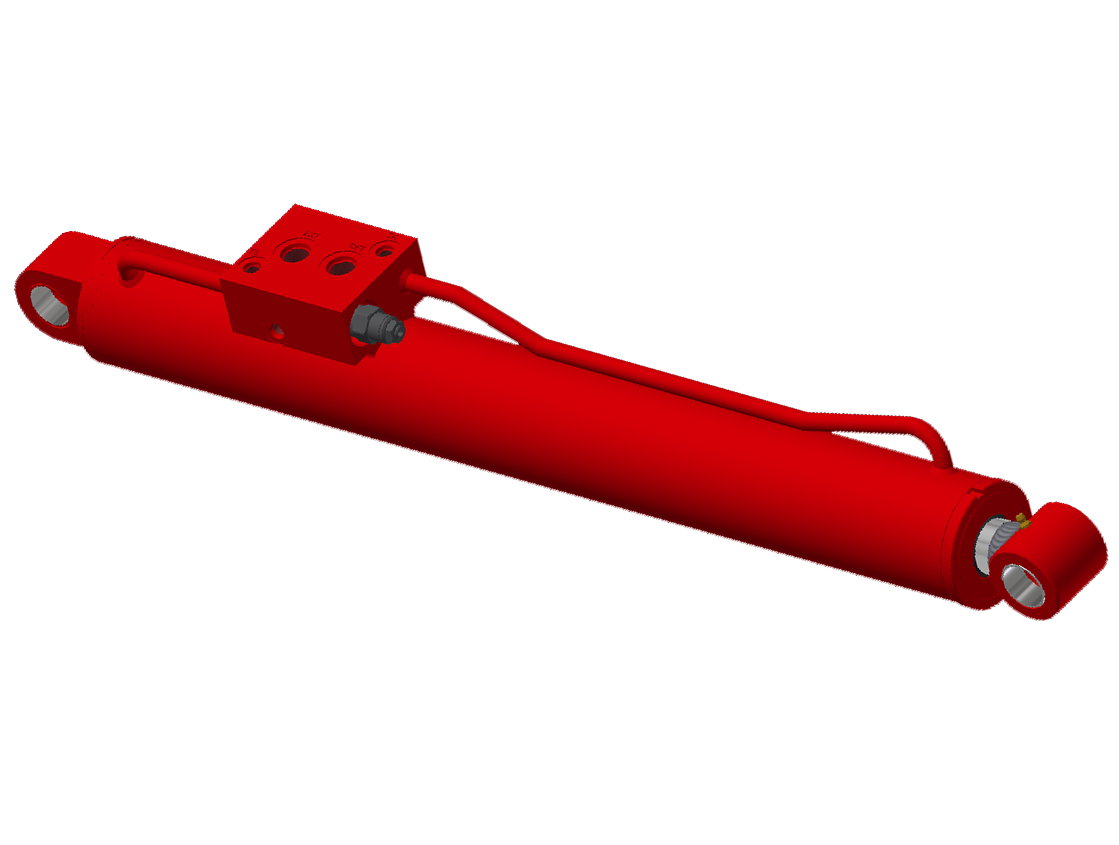 Cylinders with integrated valves Cylinders with integrated valves