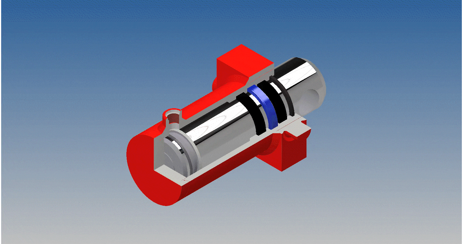 Single Acting Hydraulic Cylinder Single Acting Hydraulic Cylinder